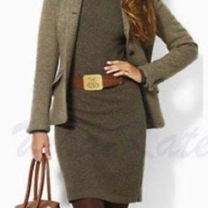 Ralph Lauren Merino wool turtleneck sweater dress